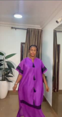 Royal Purple Tassel Kaftan