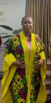 Yellow Floral Kimono Kaftan