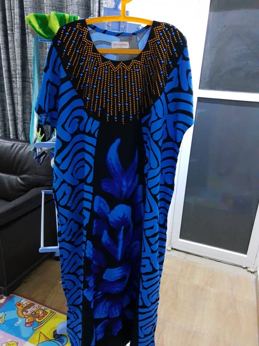 Ethnic Clothing Abaya Kaftan A-Line Dress
