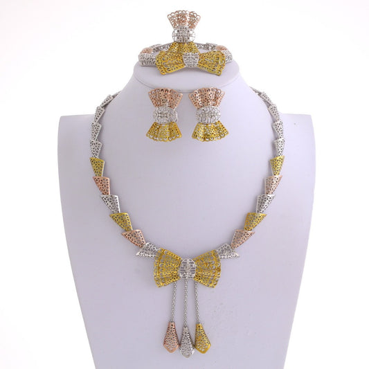 Bow Shaped Jewelry Set